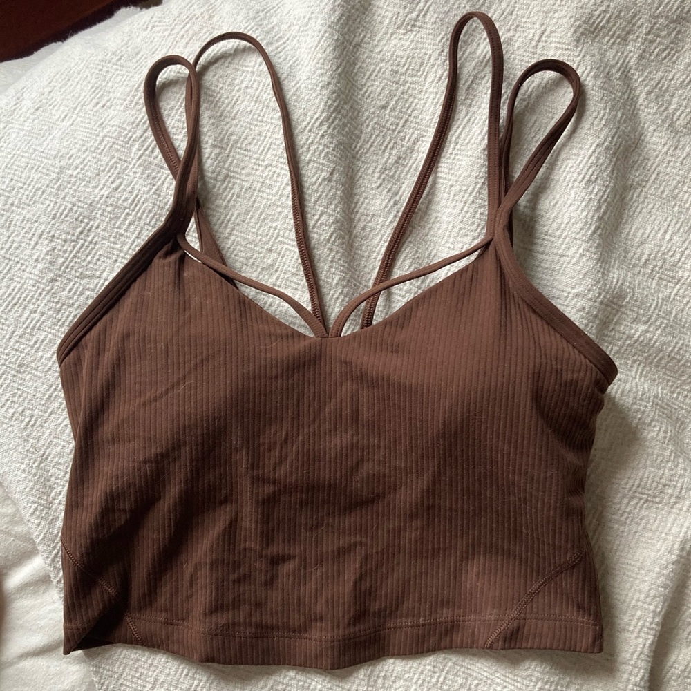 Align strappy rib tank